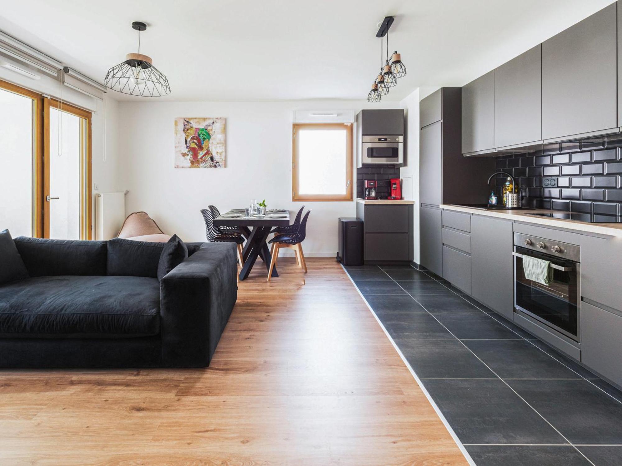 Cosygreen77 Modern Apartment With Garden And Parking Мани льо Онгр Екстериор снимка
